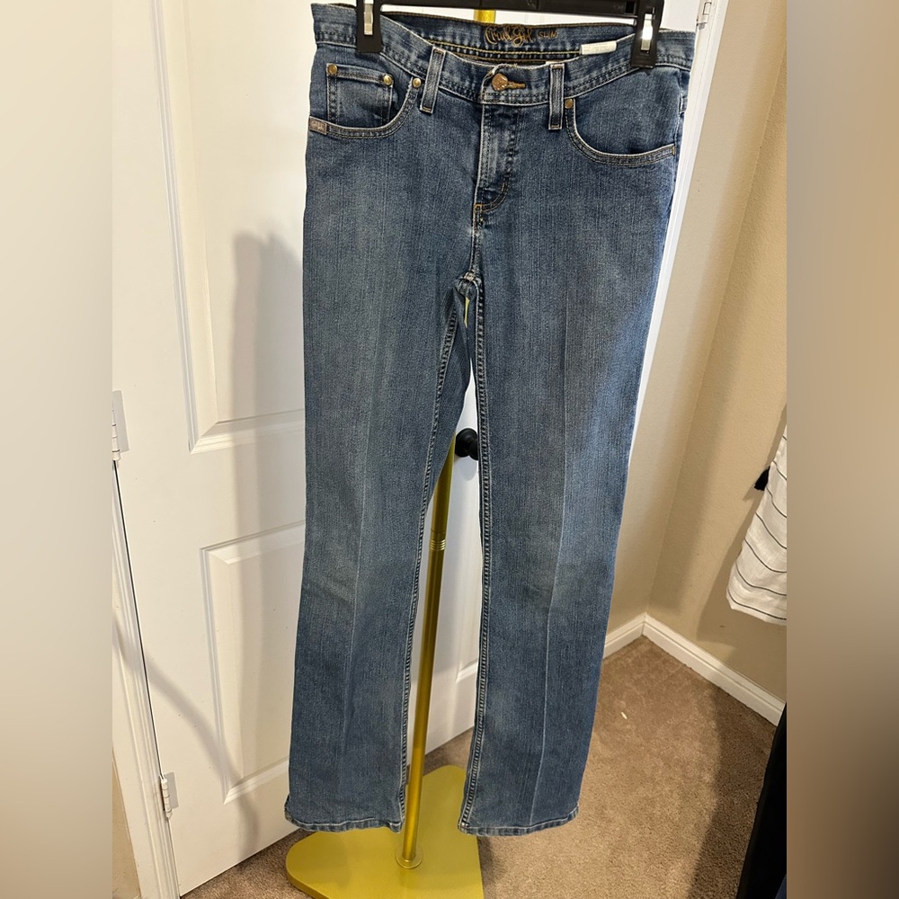 Cruel Girl Straight Leg Blue Jeans size 7XL inseam: 35-1/2”